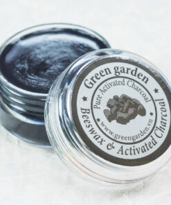 kem than hoạt tính - Green Garden's active charcoal cream.