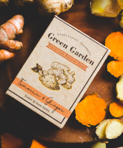 xà phòng gừng nghệ - Green Garden's ginger and turmeric handmade soap