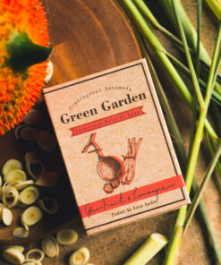xà phòng sả gấc - Green Garden's lemongrass and gac fruit handmade soap