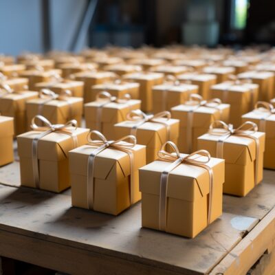 mẫu gói quà Door Gift quà tặng doanh nghiệp tham khảo