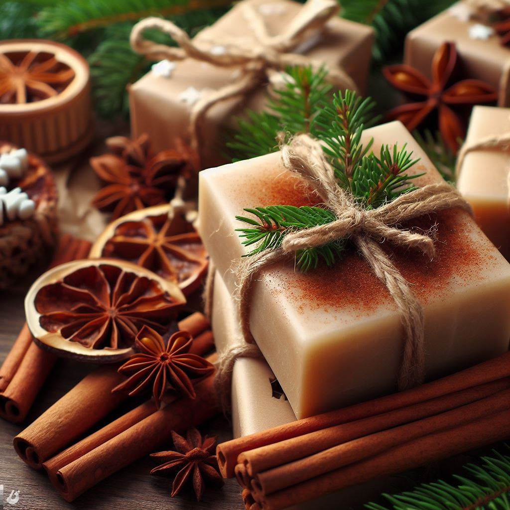 handmade soap as christmas gifts